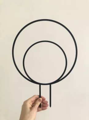 Designová opora rostlin 17