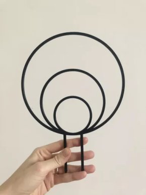 Designová opora rostlin 18
