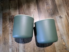 Elho zelené samozavlažovací květináče, průměr 14 cm