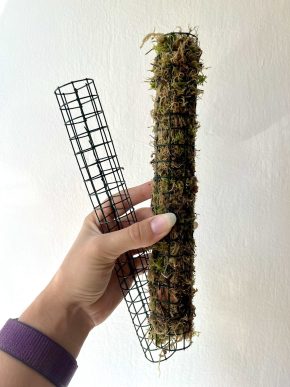 Rašeliníková tyč 25cm - ruční výroba, pletivo