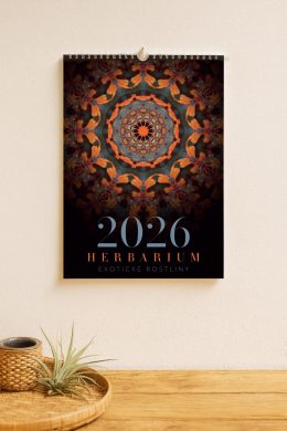 Herbarium 2026 — mandalový botanický kalendář